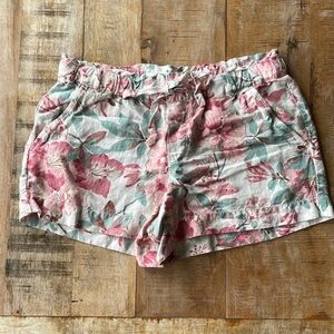 Loft women’s linen blend shorts size S